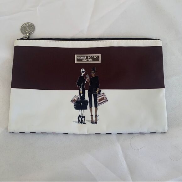 Henri Bendel Fashion Girls Nylon Pouch - Picture 1 of 6